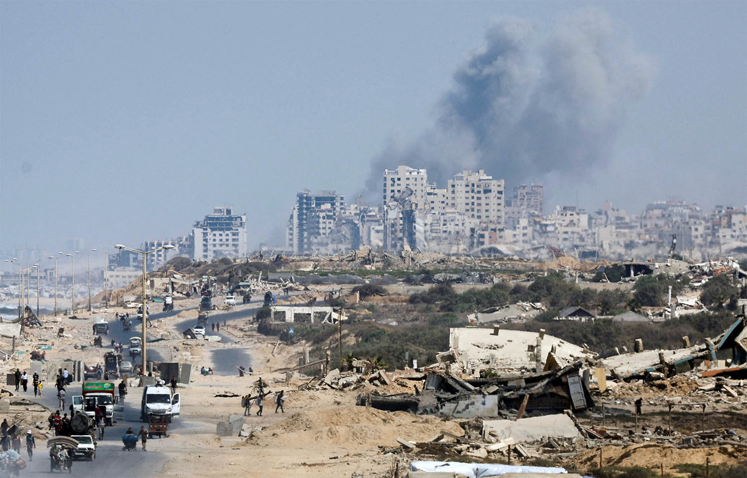 Israel said it would no longer allow Palestinians to return to the north