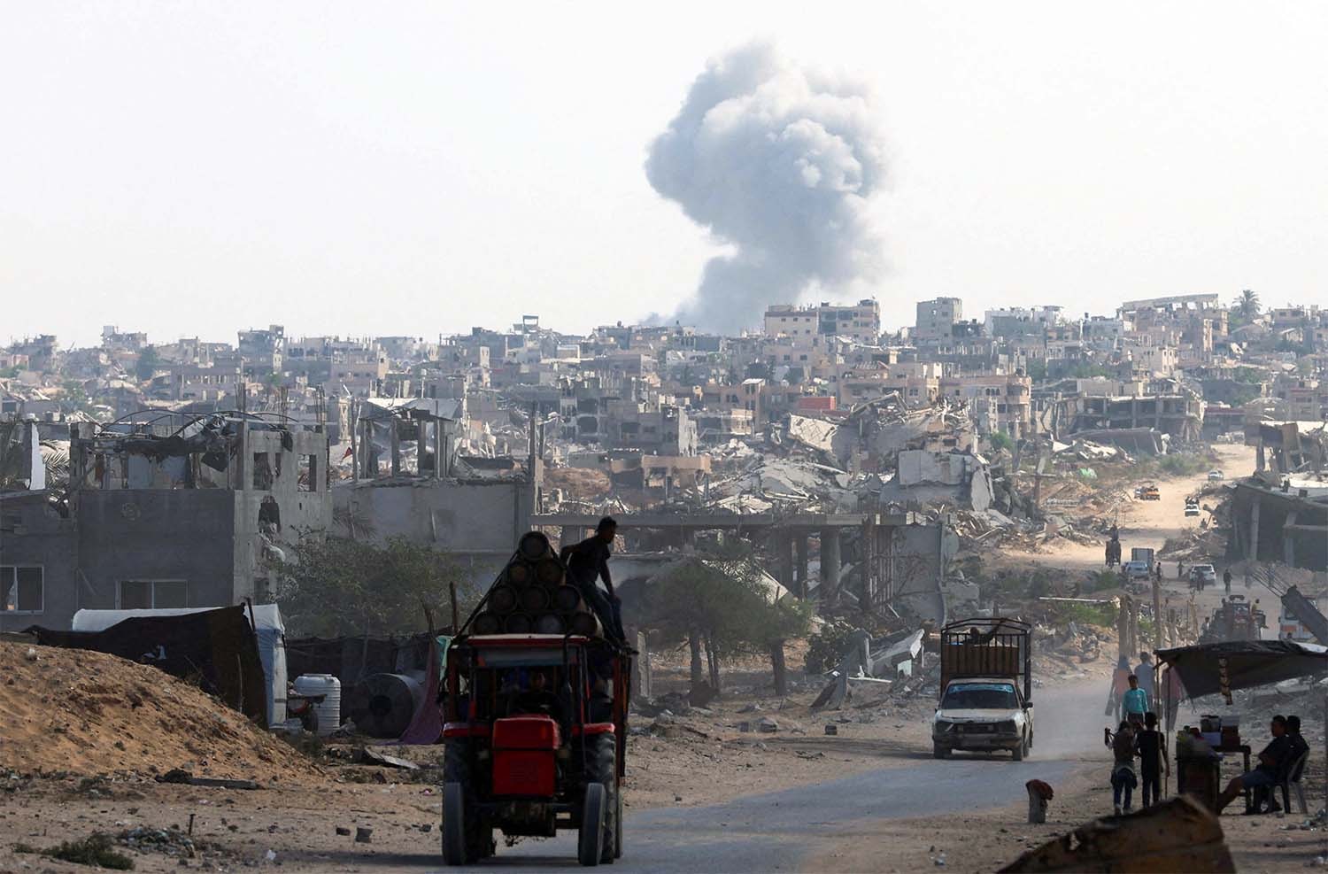 The fragile truce is in tatters