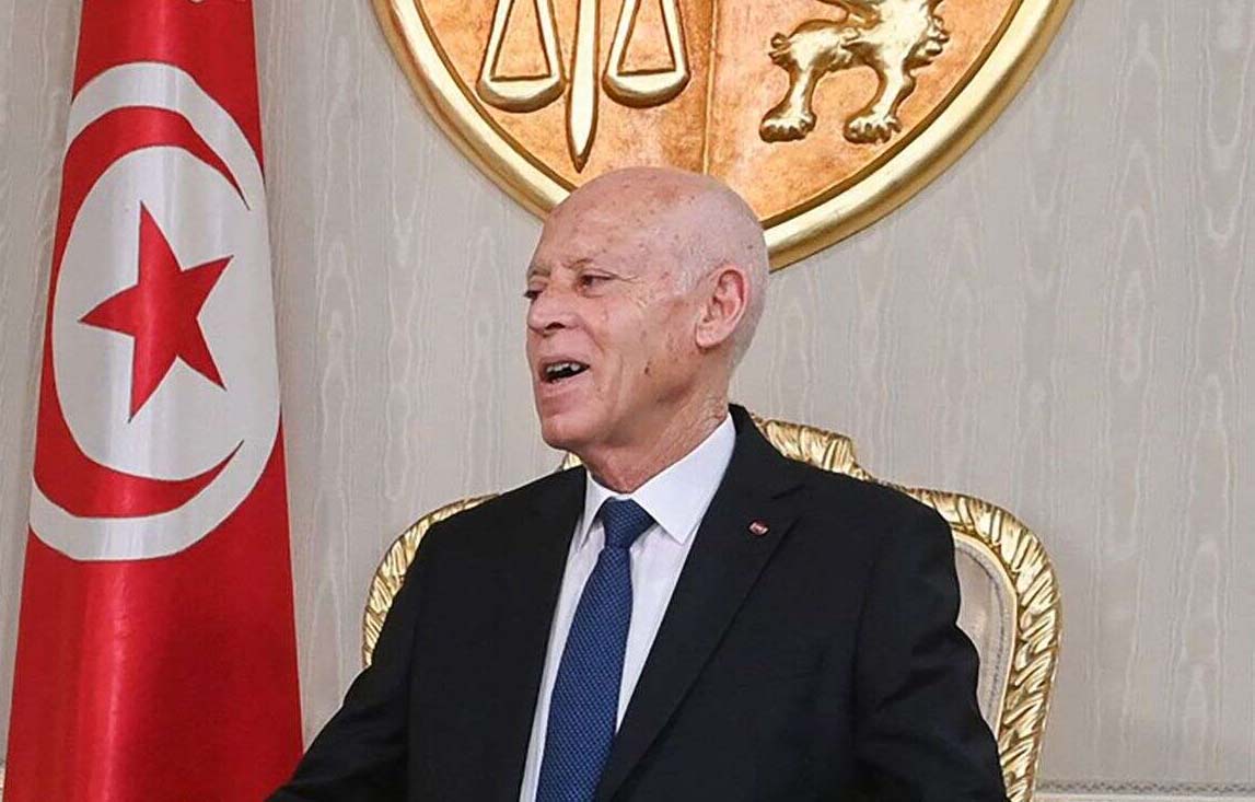 Tunisian President Kais Saied