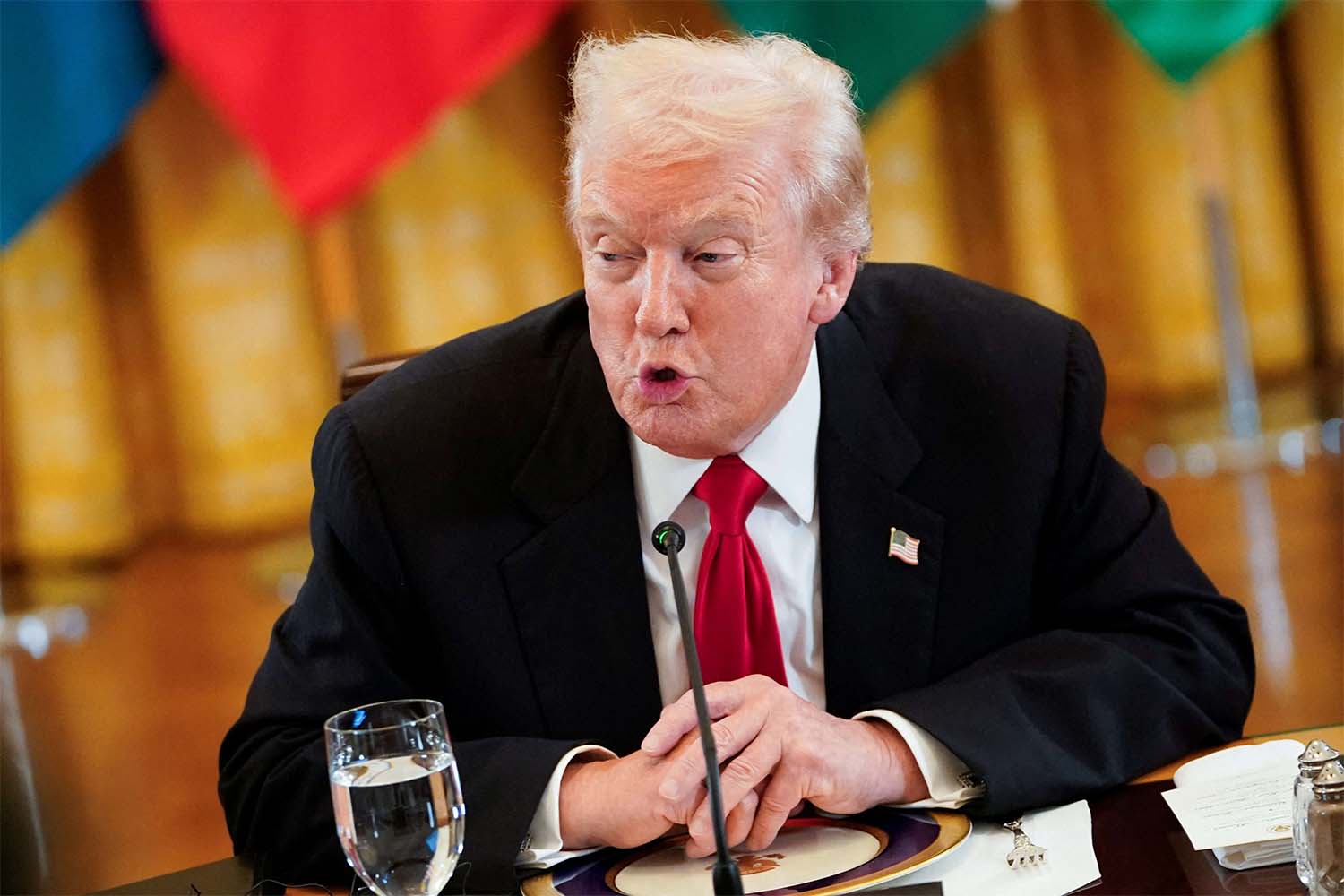 US President Donald Trump 