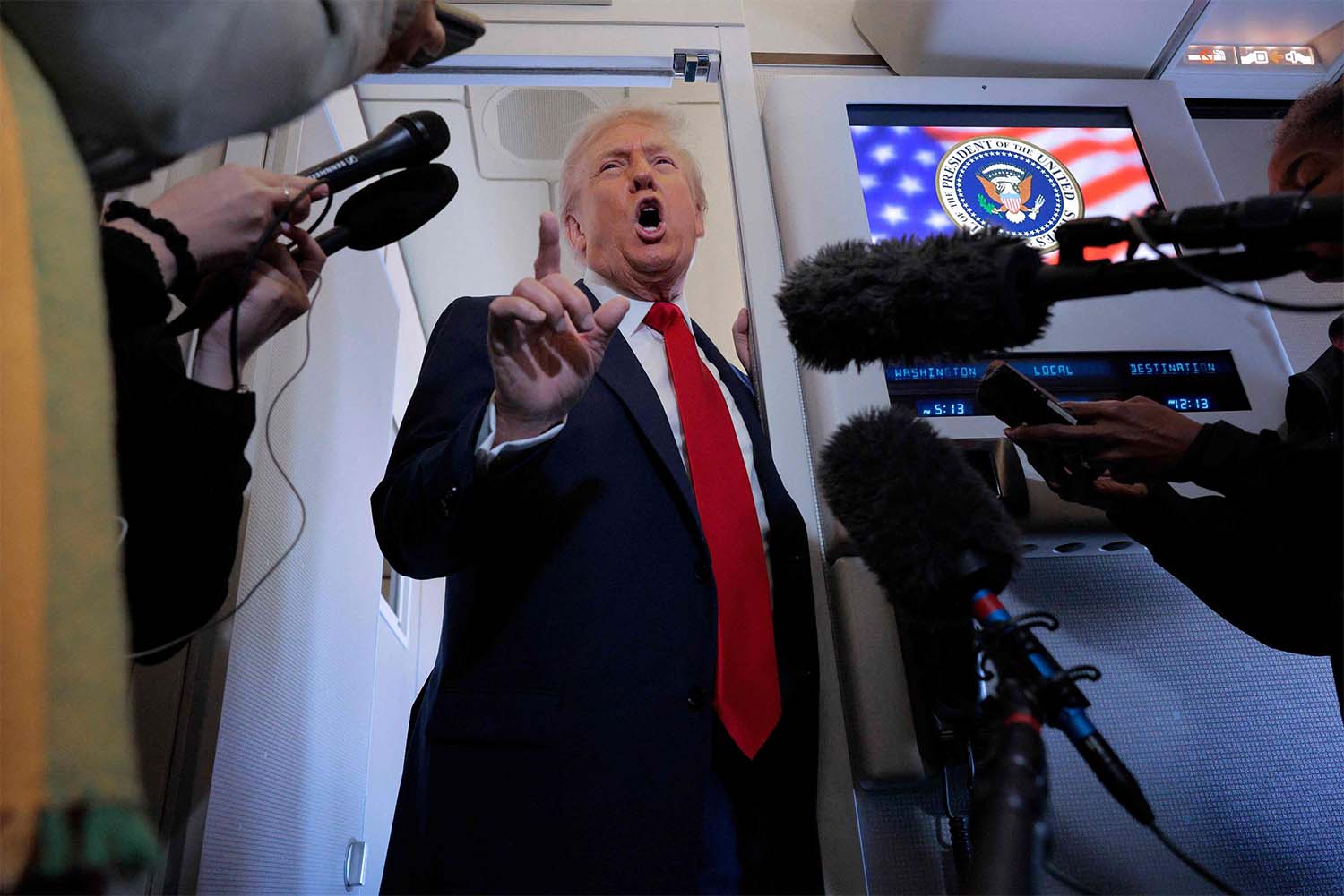 US President Donald Trump