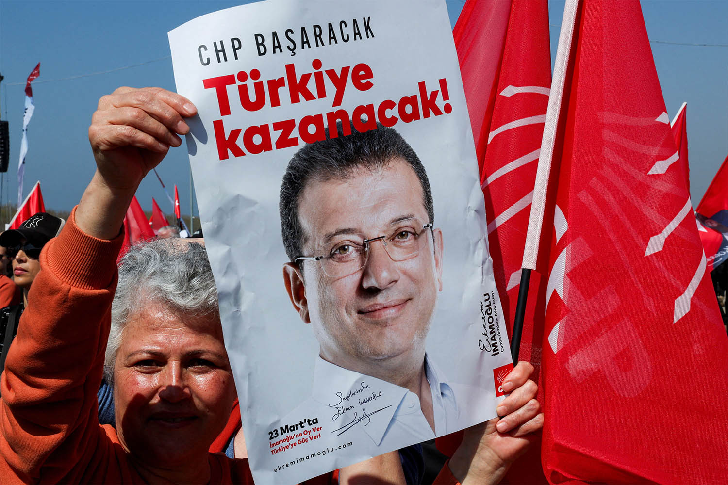 The Istanbul prosecutor asked a higher court to consider shutting down Imamoglu's main opposition Republican People's Party 