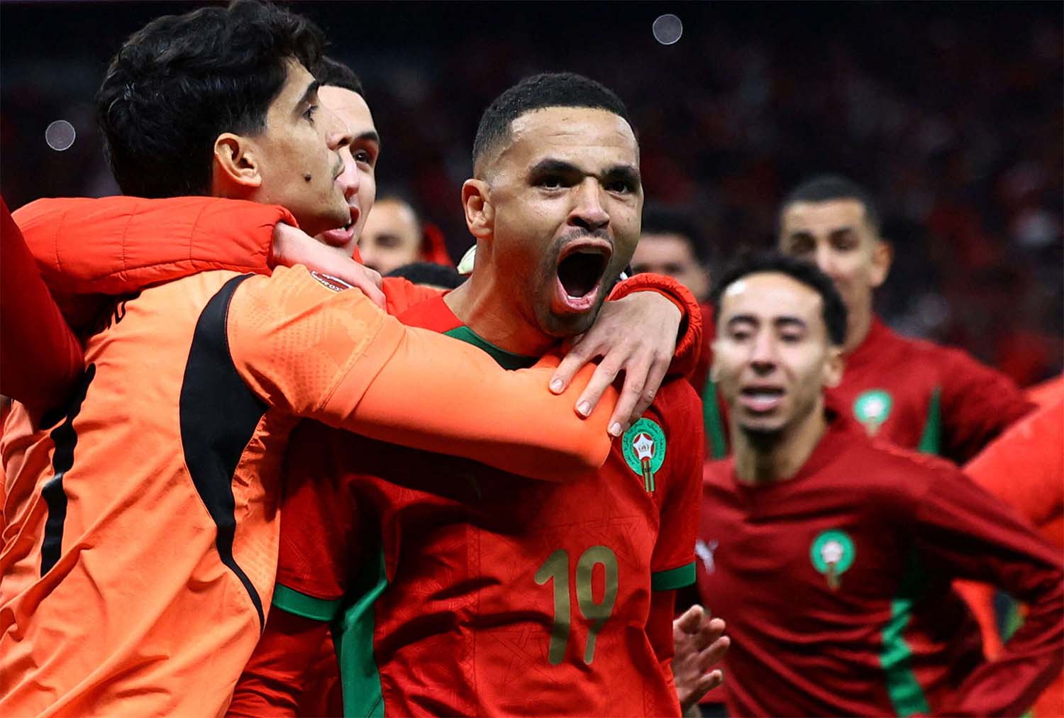 The Moroccan team