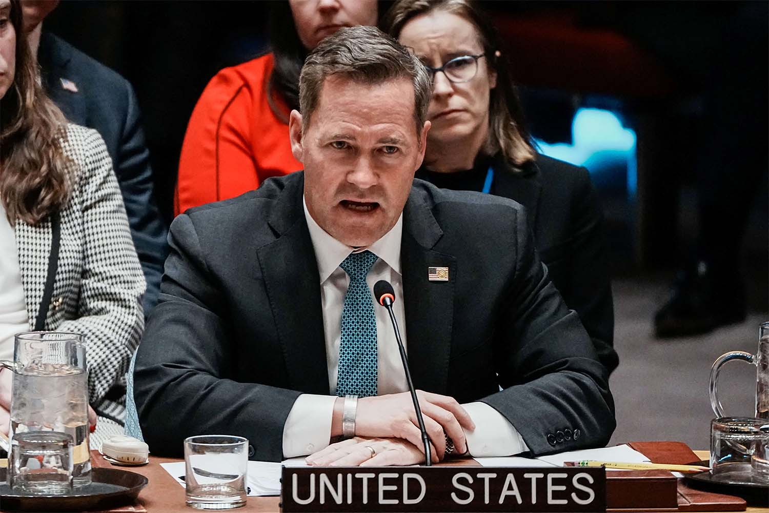 US Ambassador to the UN Mike Waltz