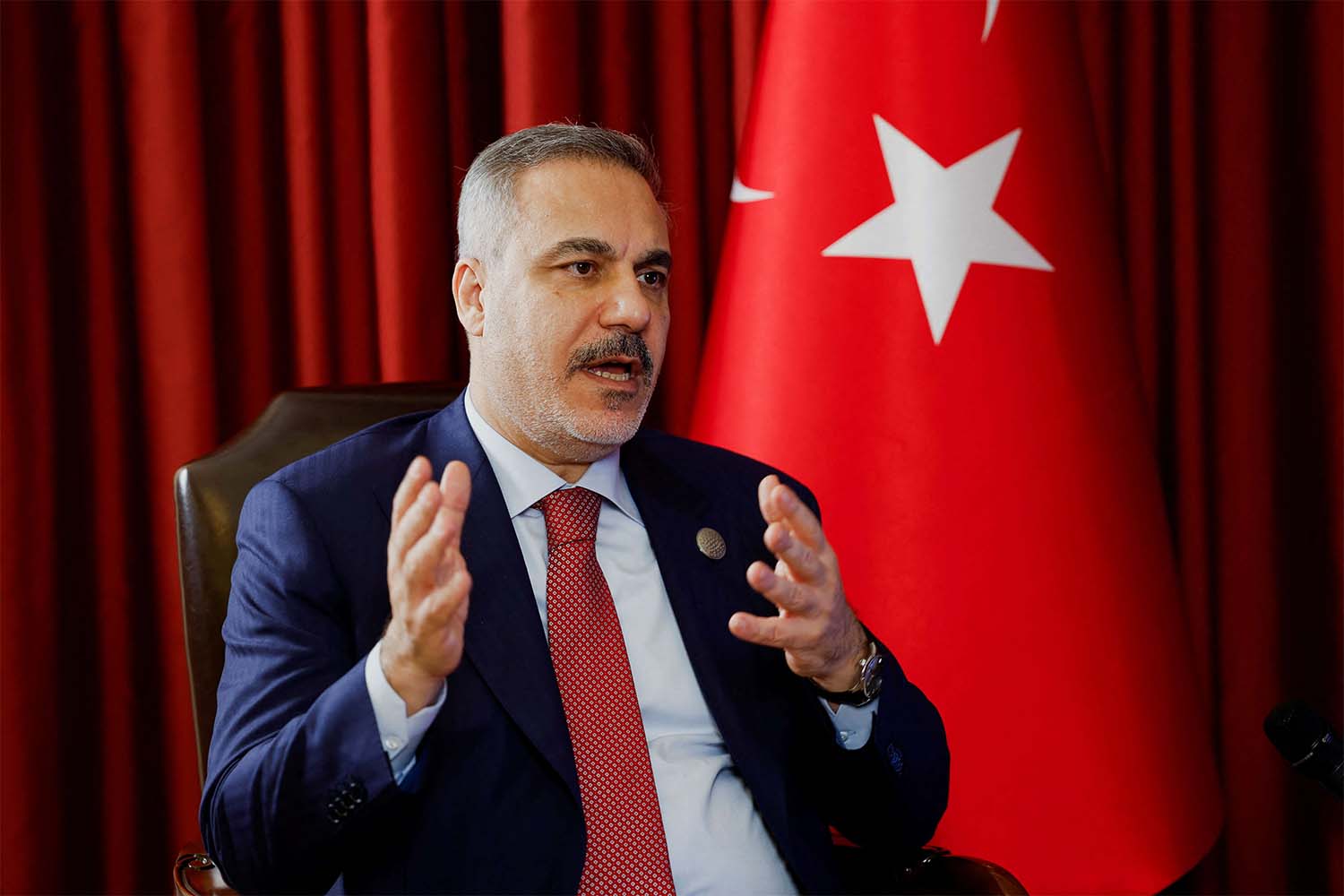 Turkish Foreign Minister Hakan Fidan 