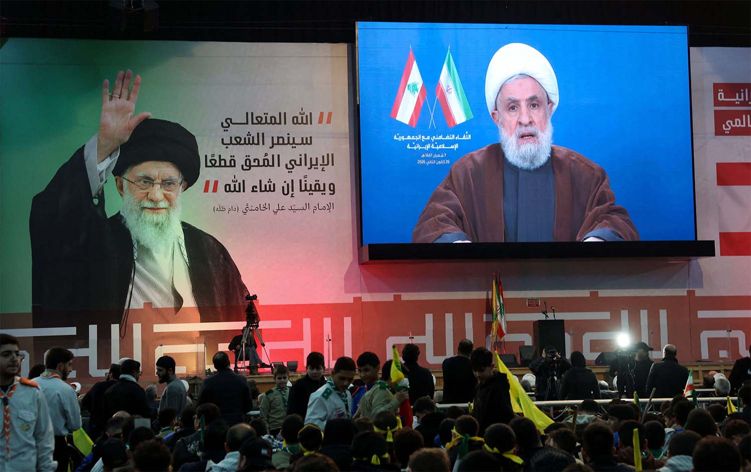 Qassem warned a war on Iran this time will ignite the region