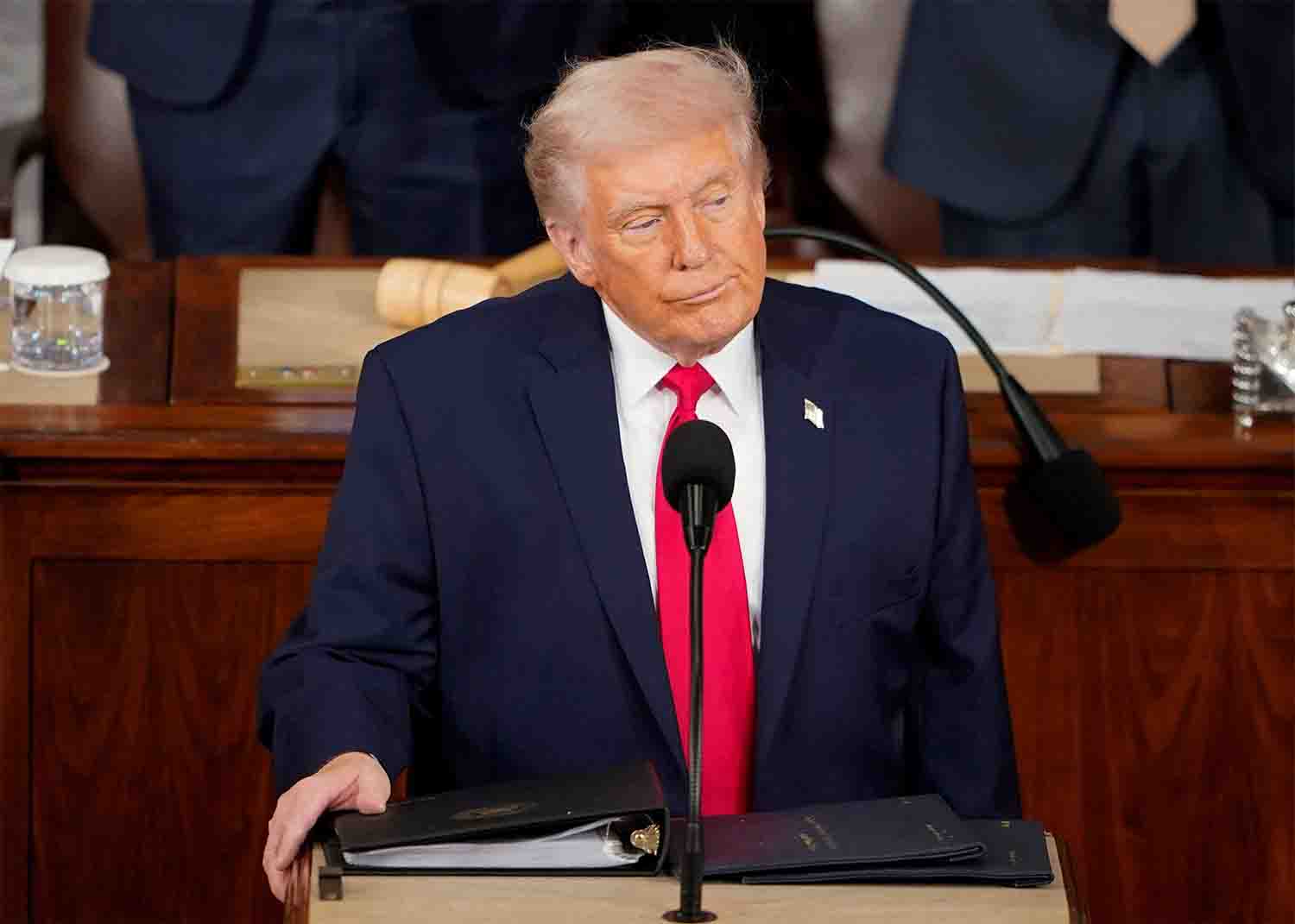 Trump says he wants peace but Iran won't make a deal