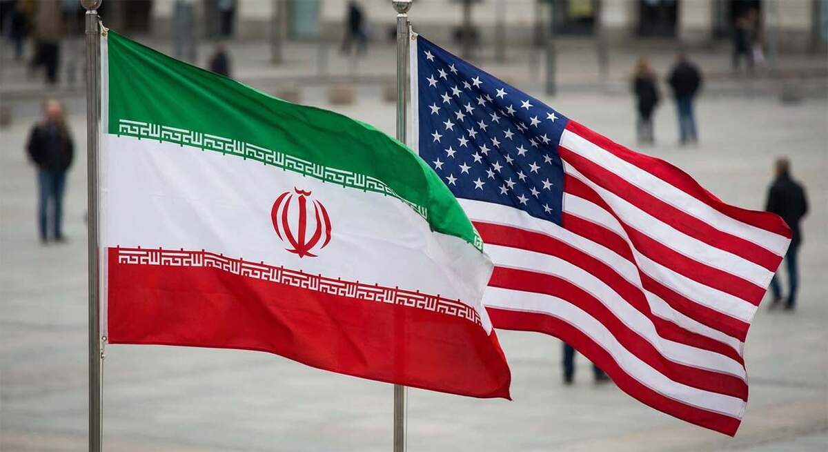 US and Iranian flags