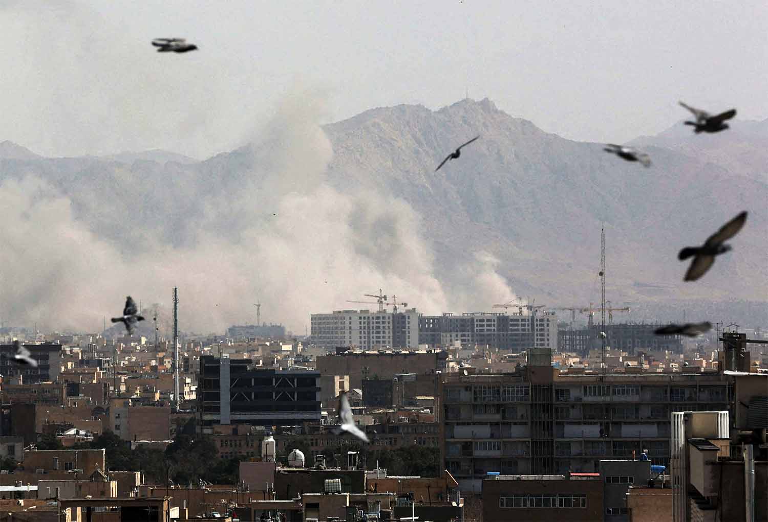 The attack follows a 12-day air war in June between Israel and Iran 