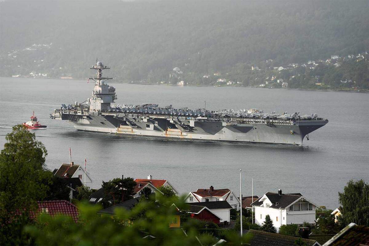 USS Gerald R. Ford is the world's largest aircraft carrier