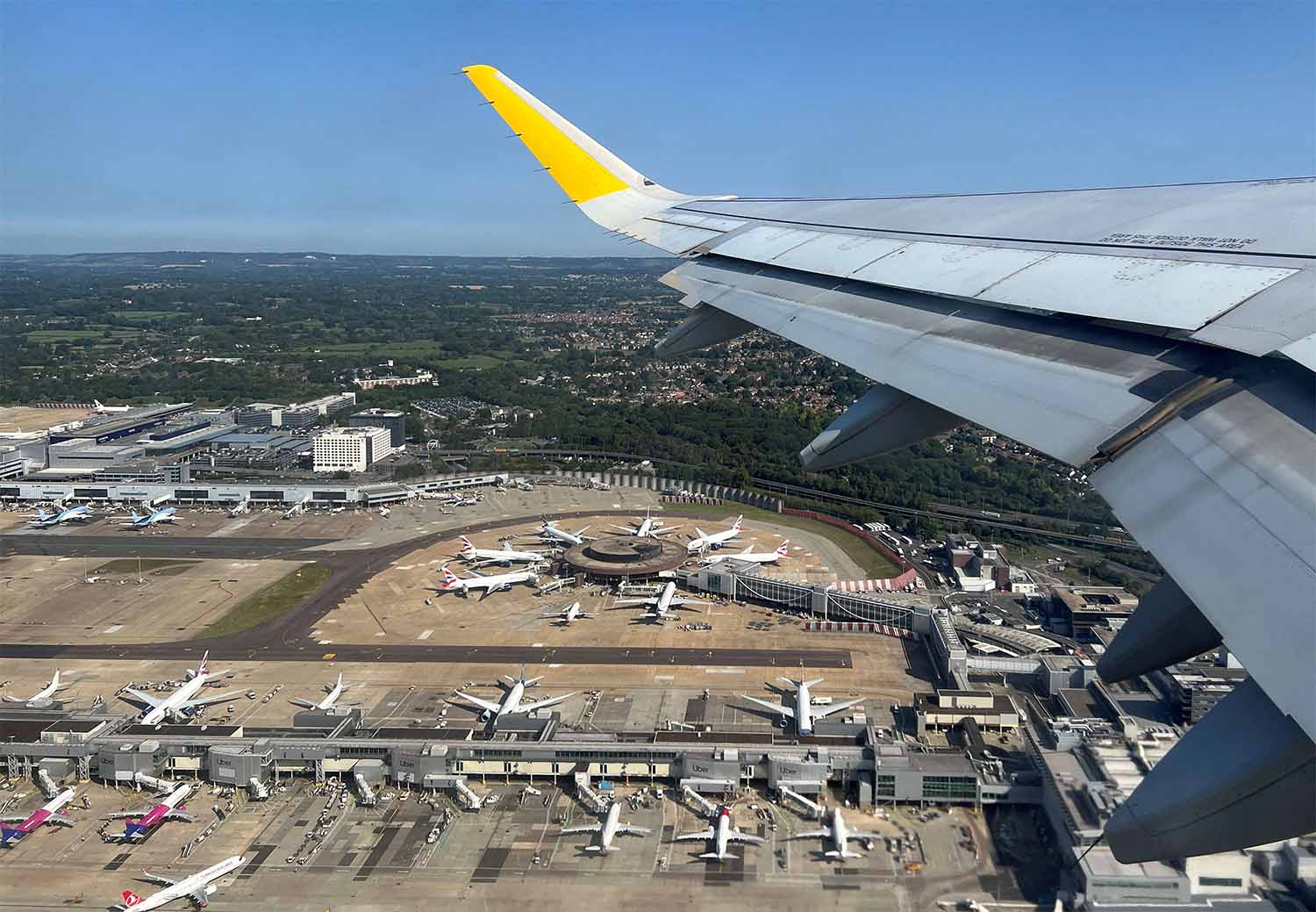 London Gatwick airport