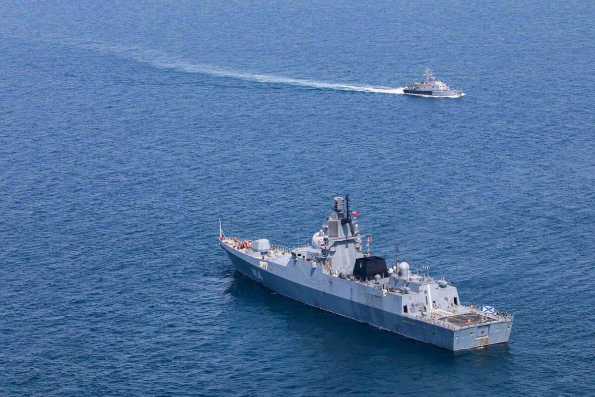 The drills are a continuation of the longstanding “Maritime Security Belt” series of exercises