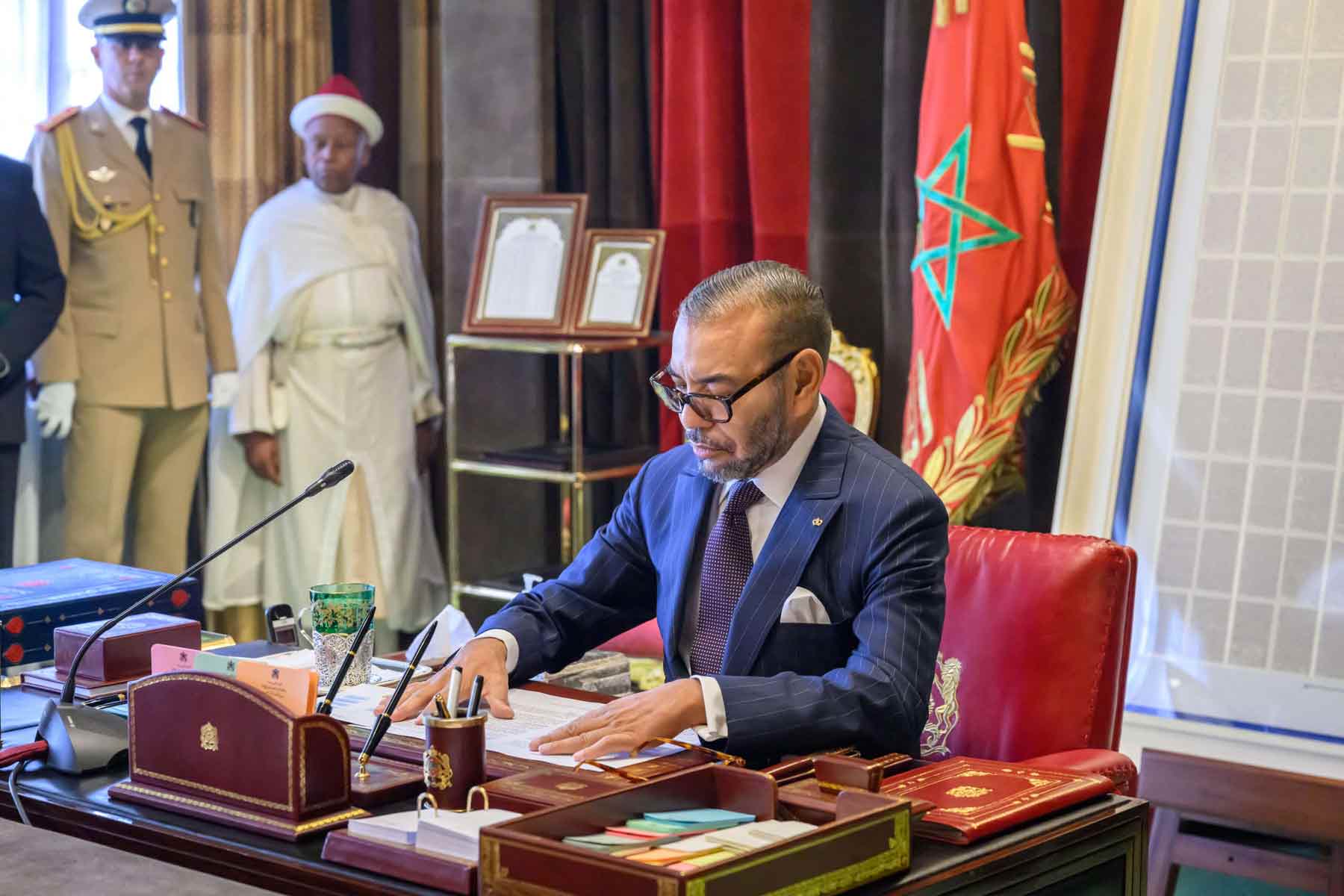 King Mohammed VI expressed Morocco’s full solidarity with Gulf states