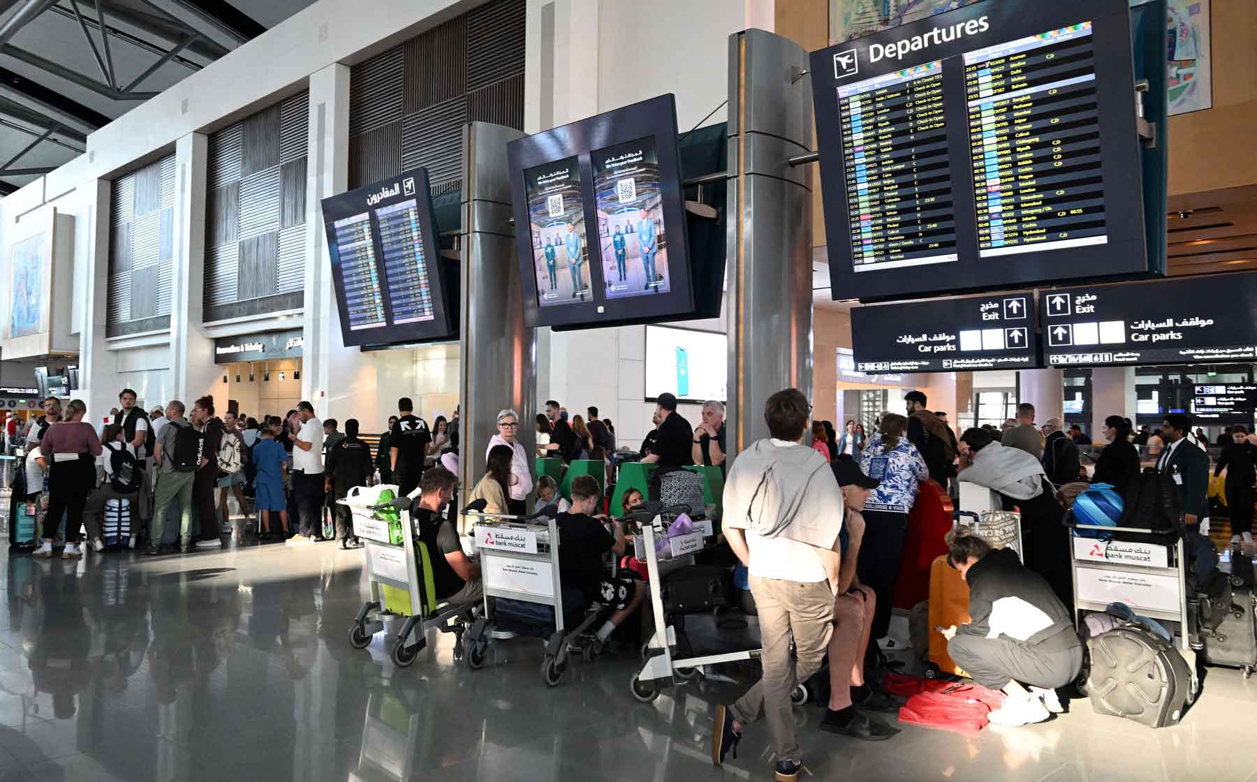 Airspace closures ripple across Gulf