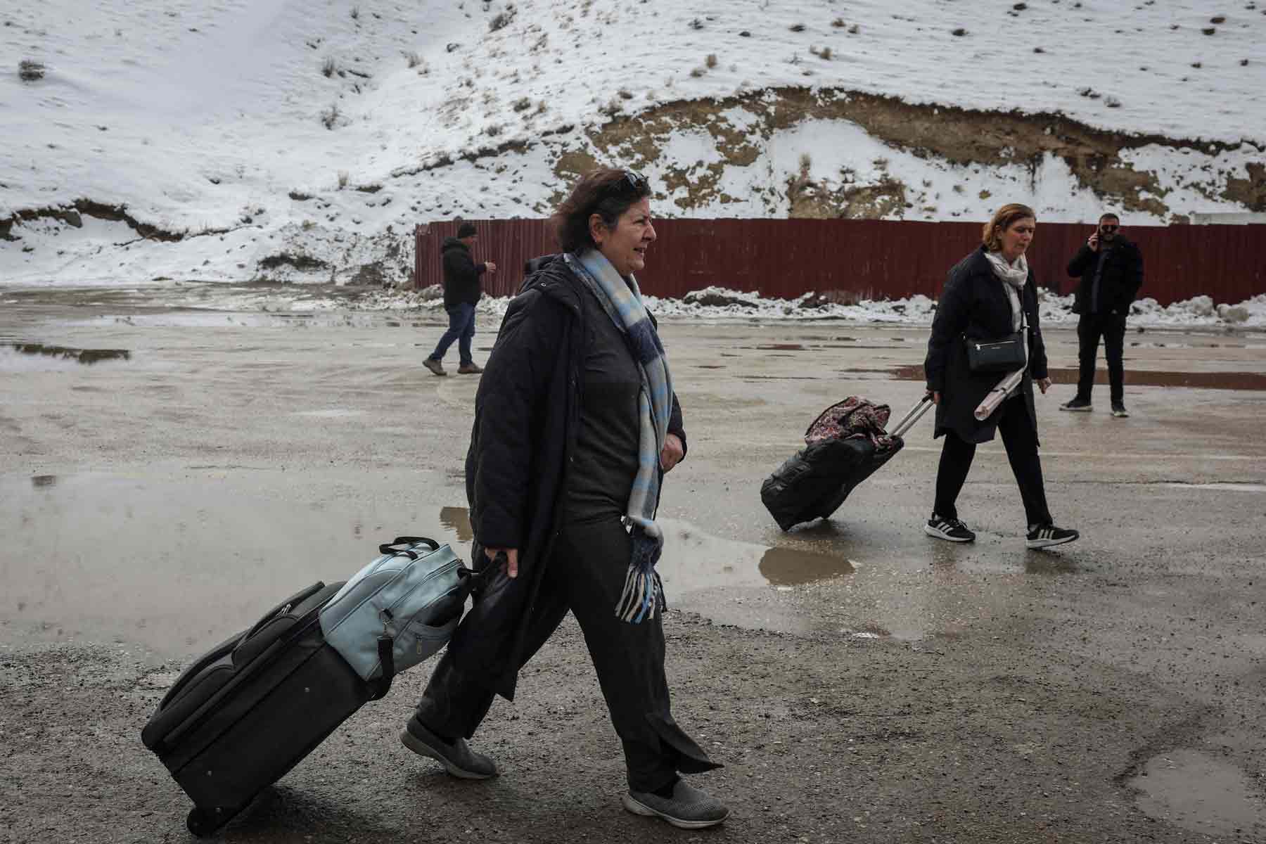 Families, suitcases and uncertain futures