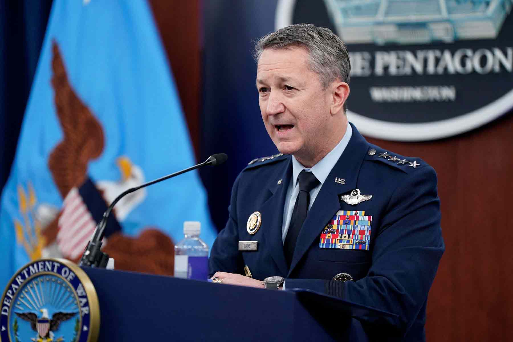 Caine: The US had struck more than 5,000 targets