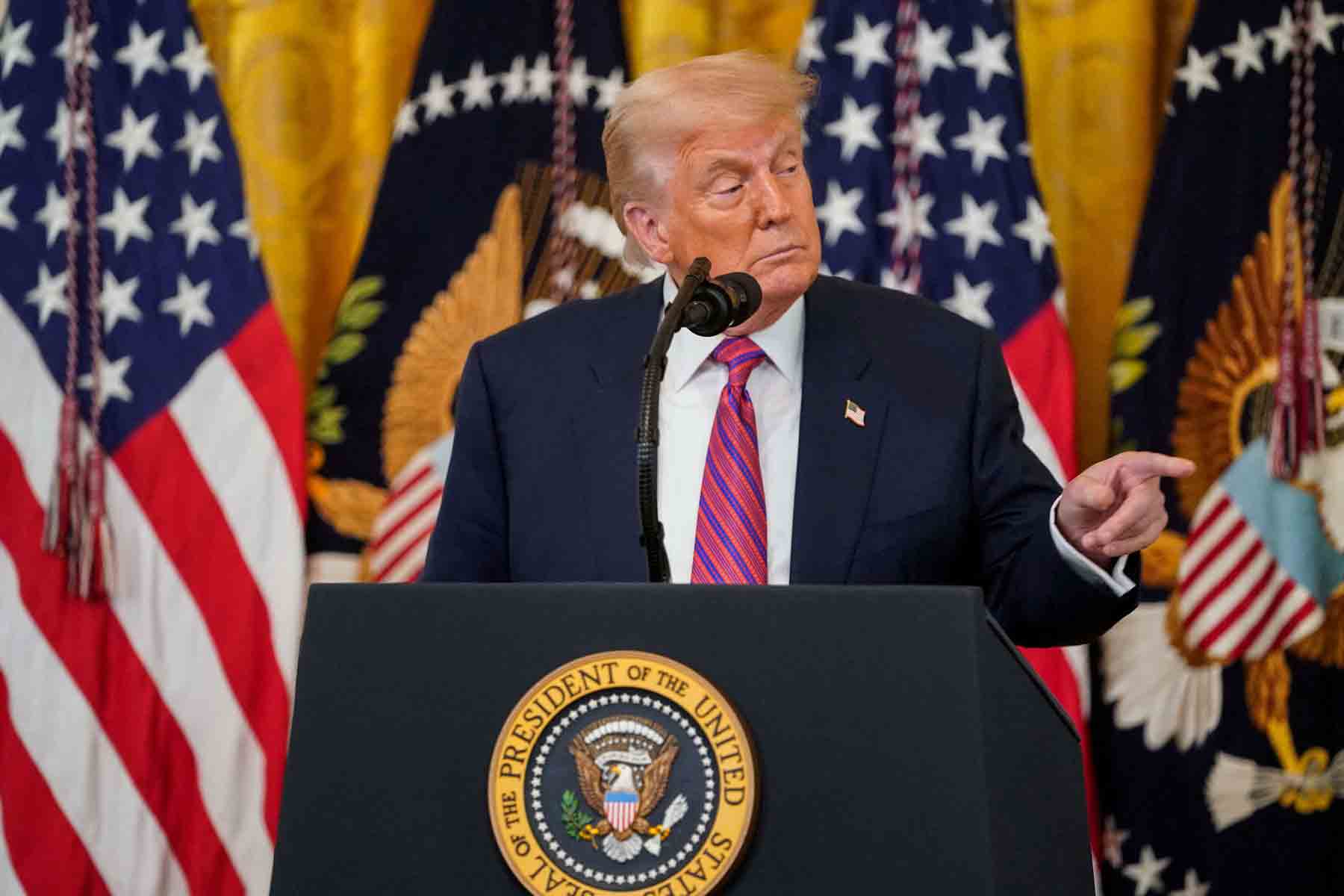 The jockeying for Trump’s ear is a feature of his presidency