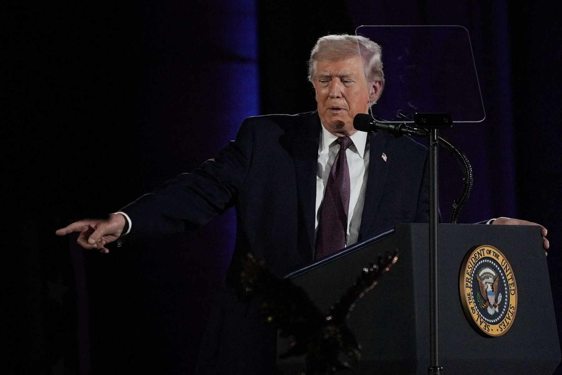 With global stakes rising, Trump signals limits to US patience