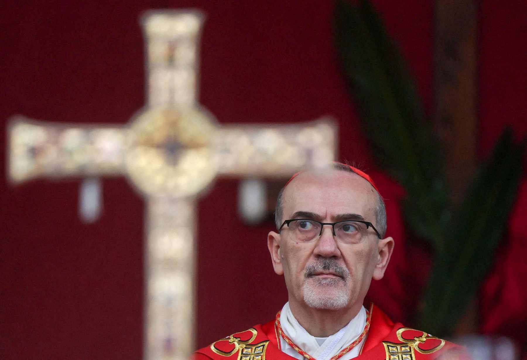 ‘For the first time in centuries, the Heads of the Church were prevented from celebrating the Palm Sunday Mass ‘
