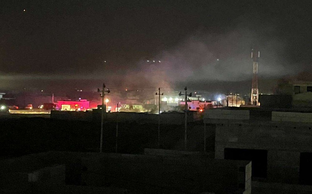غاراة شبه يومية على موقع الحشد في العراق