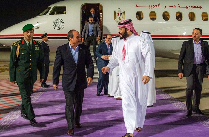 مصر نددت بالهجمات الايرانية على دول الخليج وطالبت بحماية الامن القومي العربي