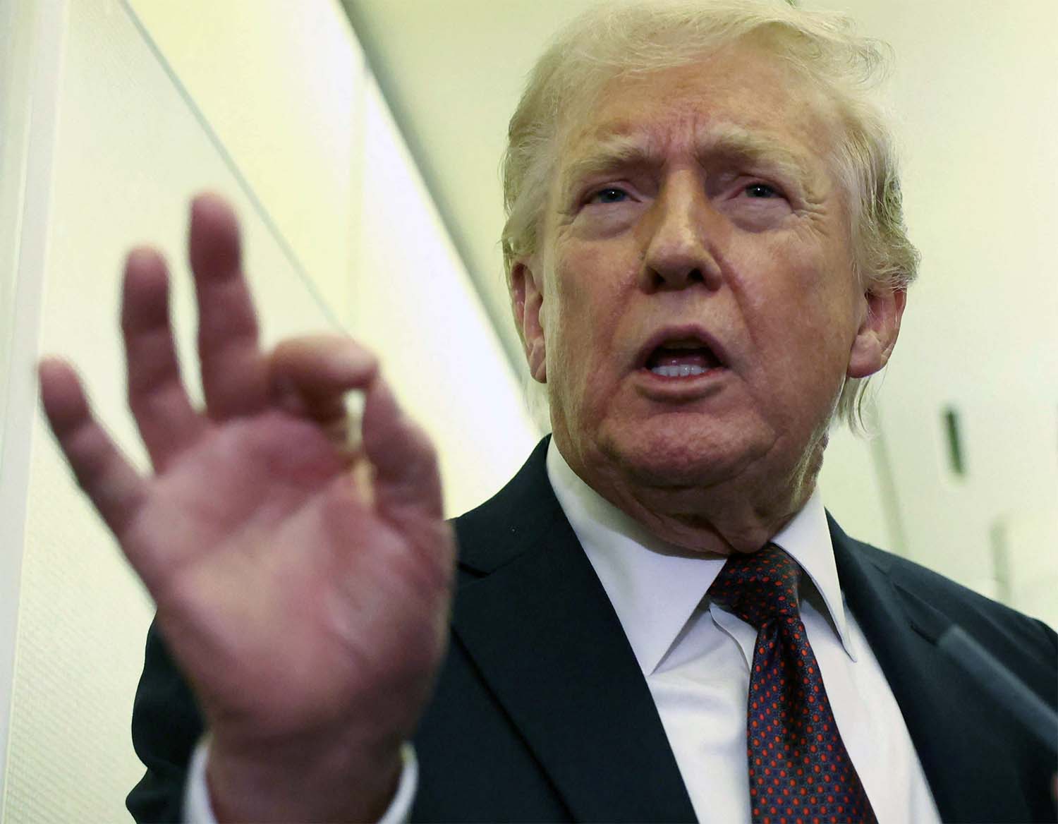 Trump cited three instances where he claimed Iran used AI to mislead the public