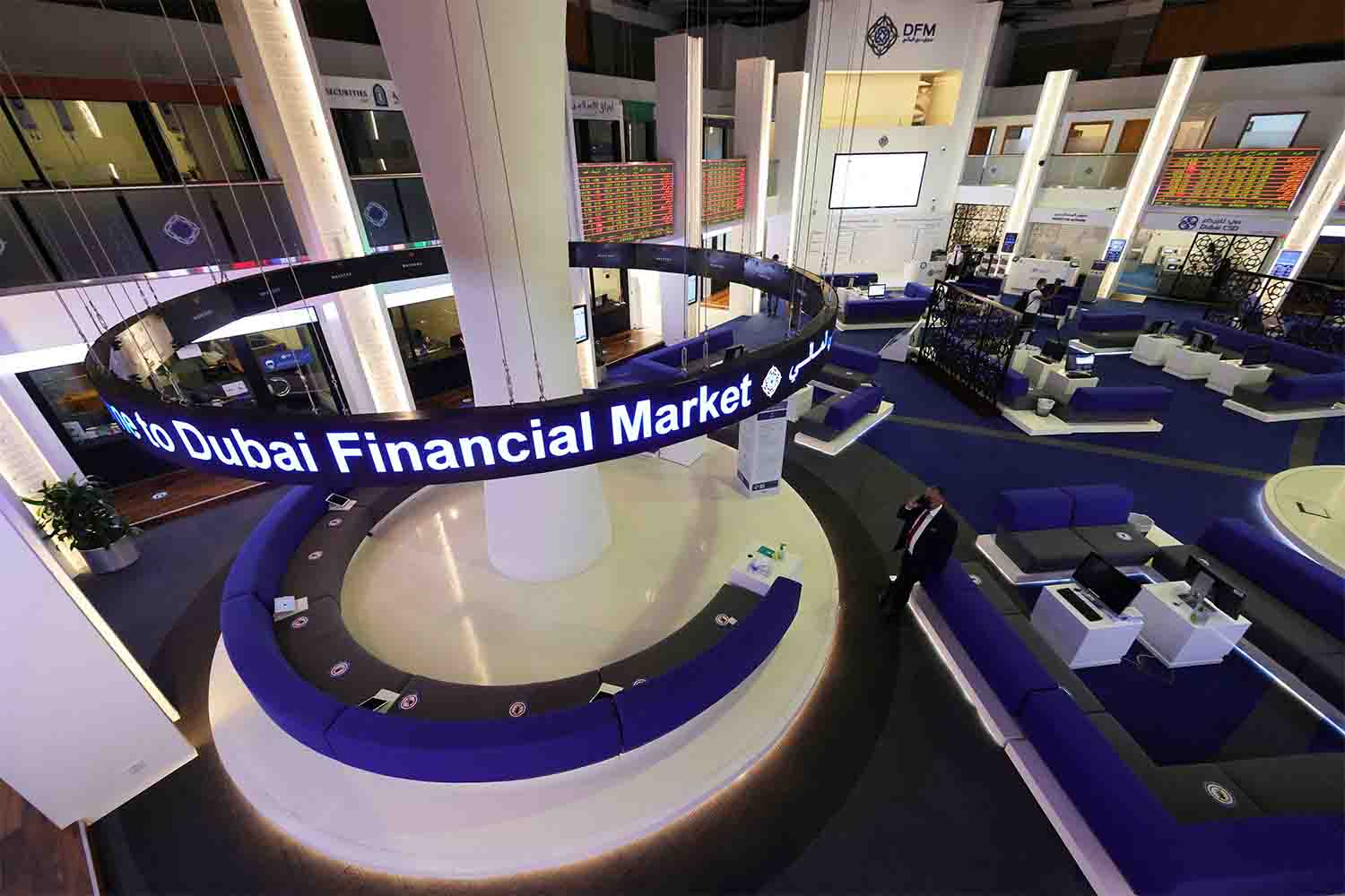 The two-day closure suspended trade in billions of dollars in listed assets 