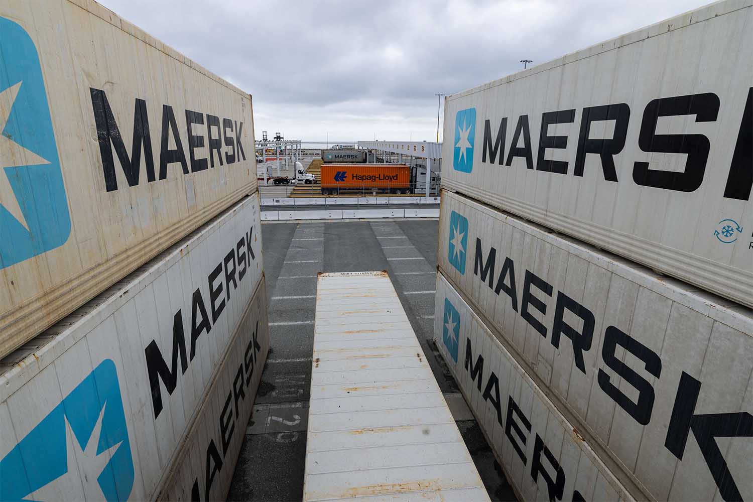 Maersk containers