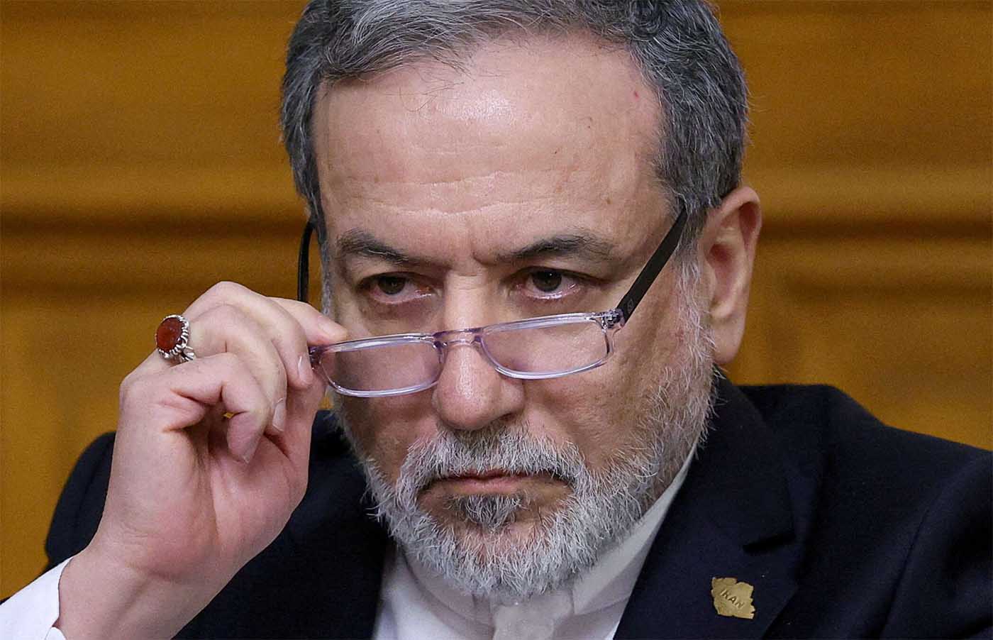 Iranian Foreign Minister Abbas Araqchi