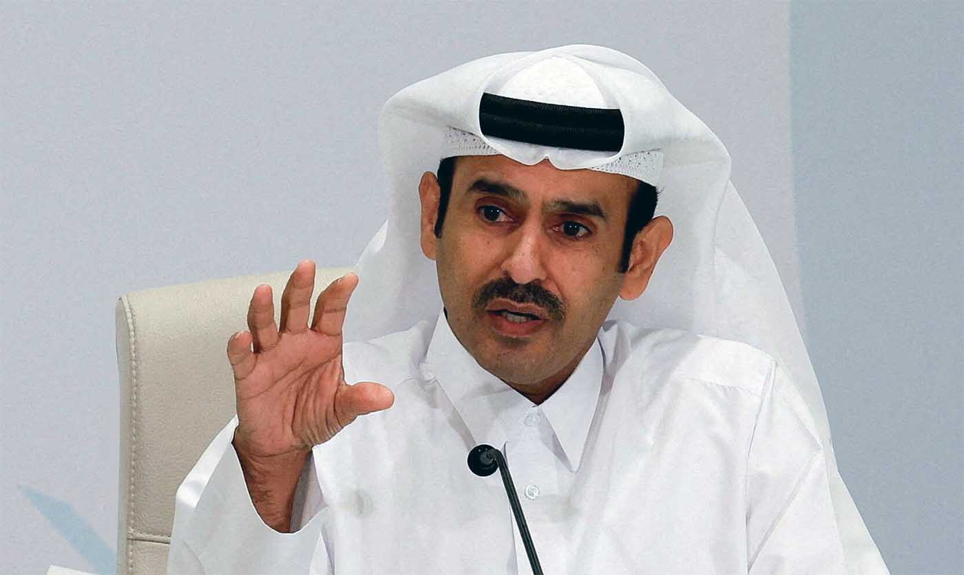 Qatar's energy minister Saad al-Kaabi