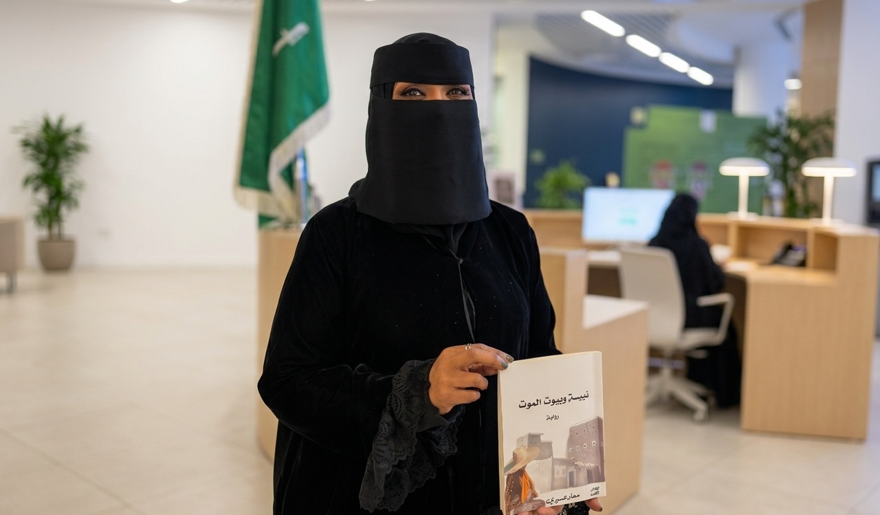 الروائية السعودية سعاد عسيري