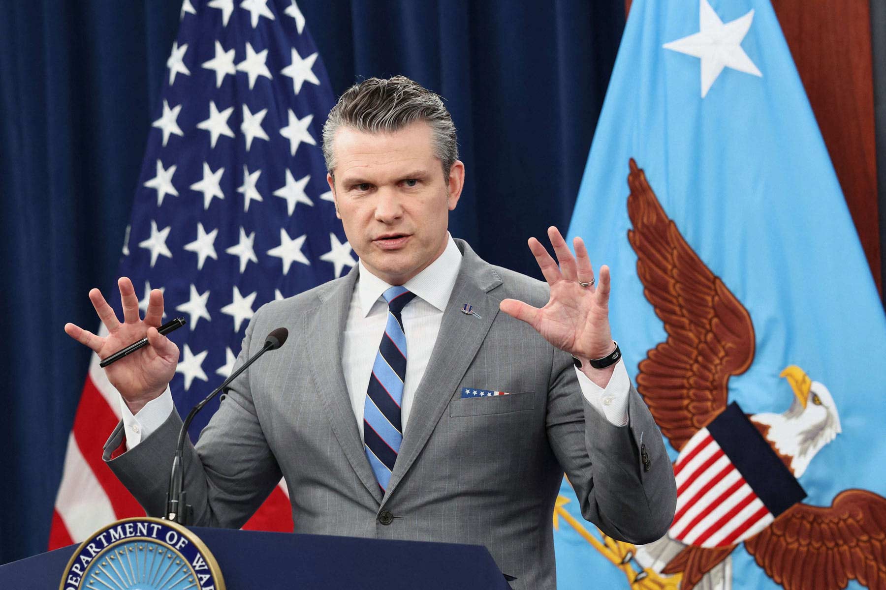 Hegseth: Our blockade is growing and going global