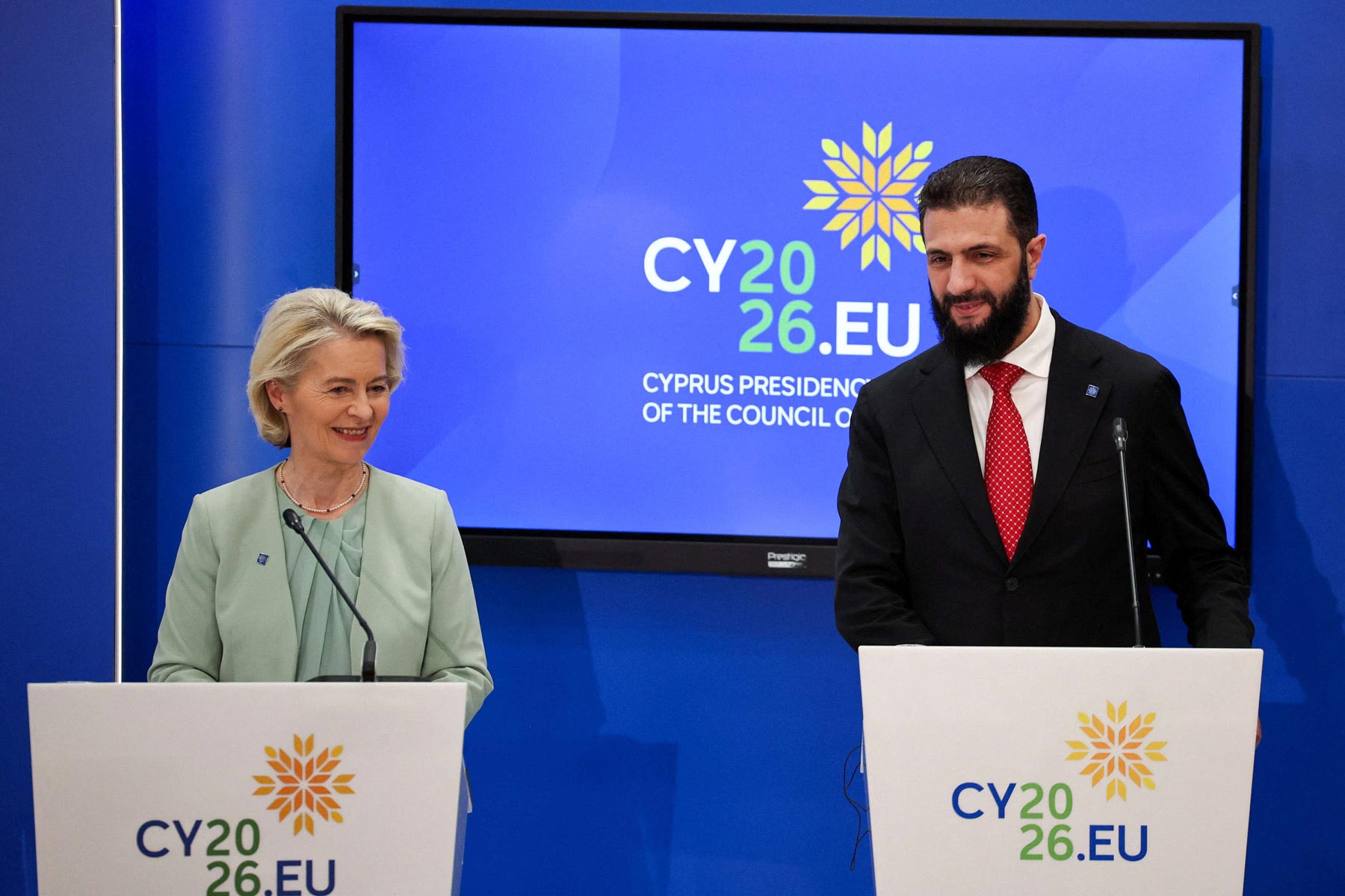 Sharaa: Europe needs Syria as much as Syria needs Europe