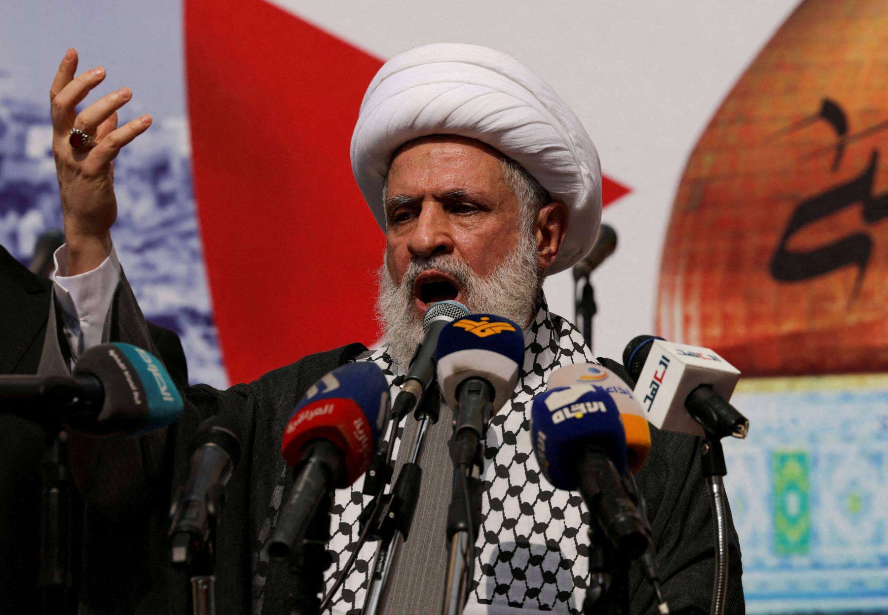 ‘No matter how much the enemy threatens, we will not retreat’