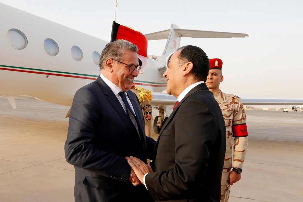 اخنوش حلّ بمصر على رأس وفد رفيع