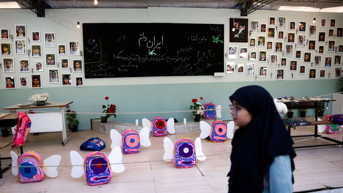 طفلة ايرانية