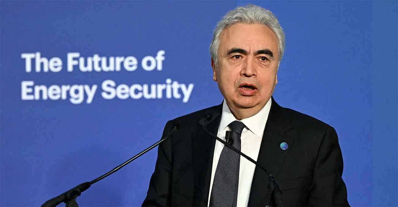 Birol sounded the alarm