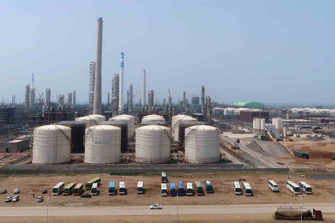 Hengli Petrochemical refinery