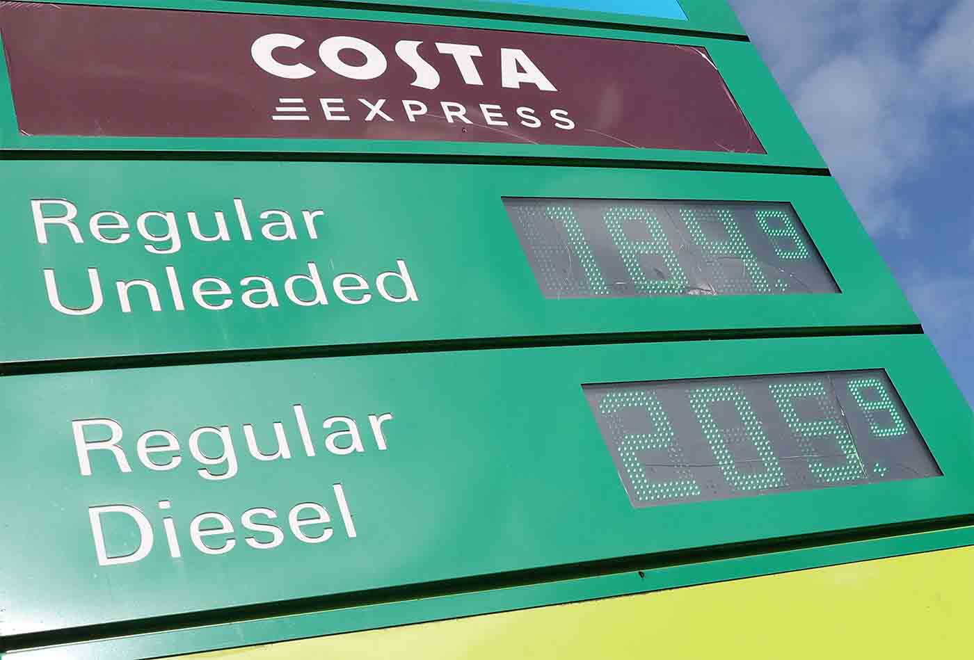 Motor fuels showed the biggest monthly rise since 2022