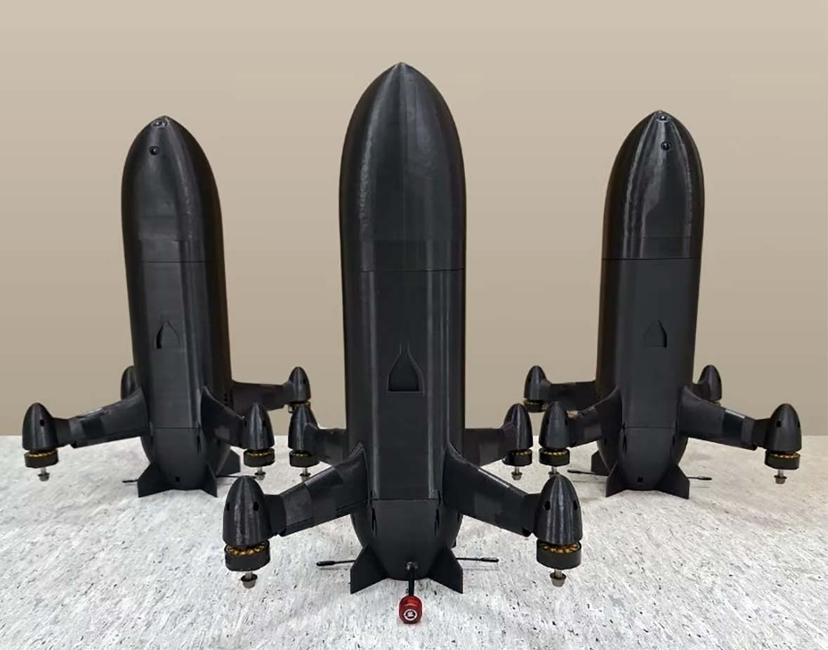 Ukrainian-designed interceptor drones by Amazing Drones