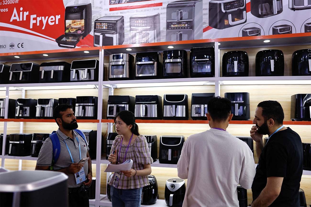 Some Chinese exporters pass on the costs to consumers while others swallow it