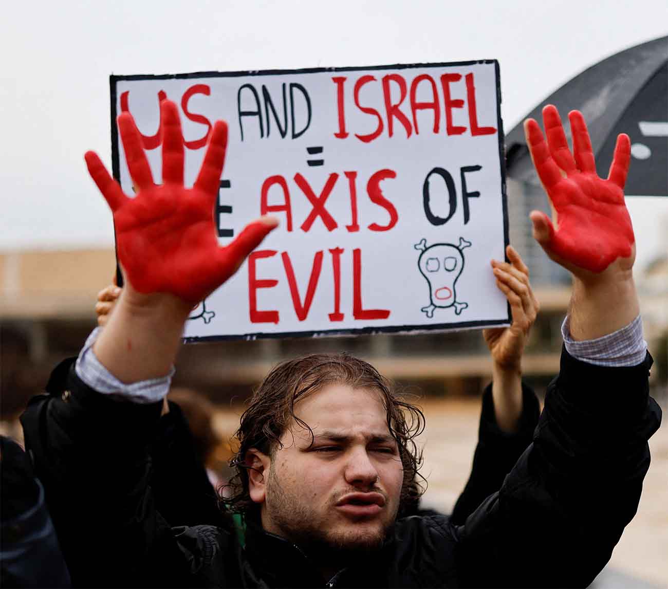 Anti-war protester     
