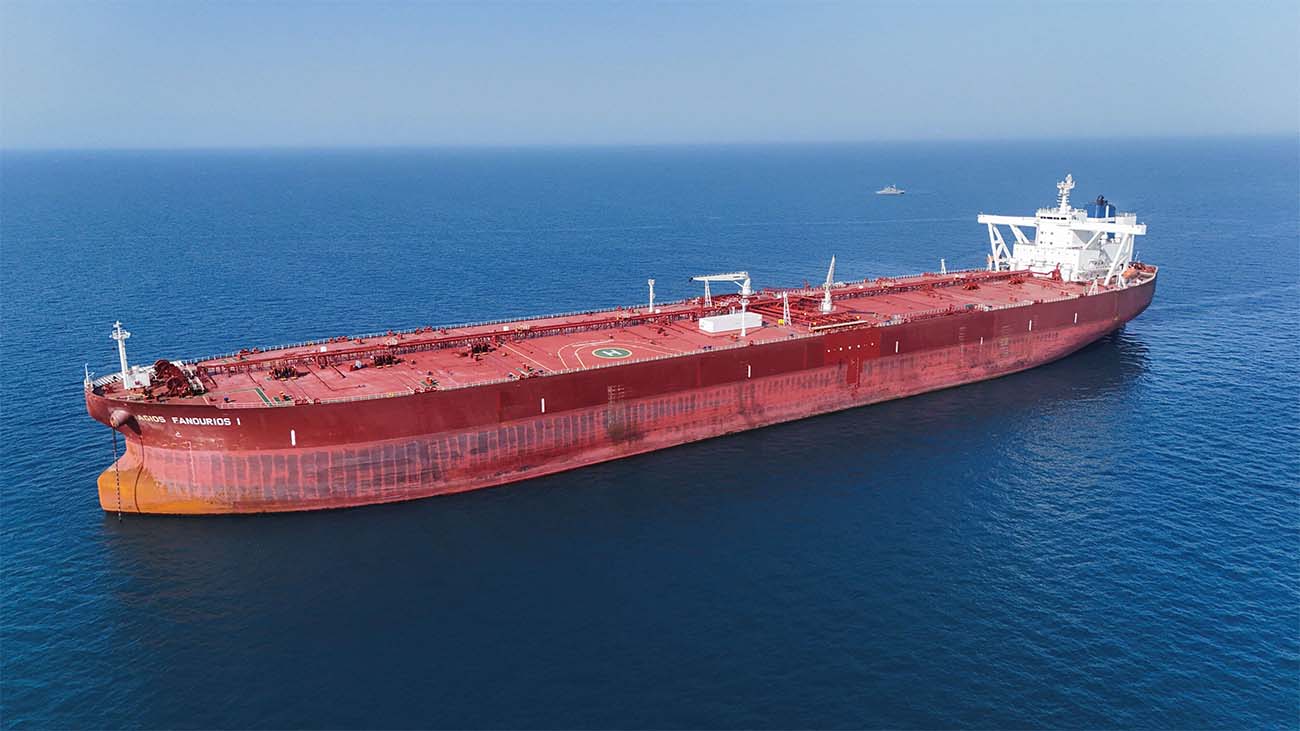 The Malta-flagged tanker Agios Fanourios I