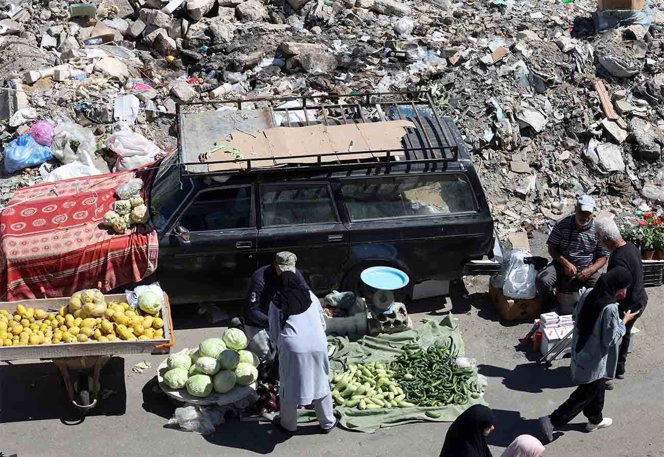 The price of vegetables has soared by more than 20% since March 2