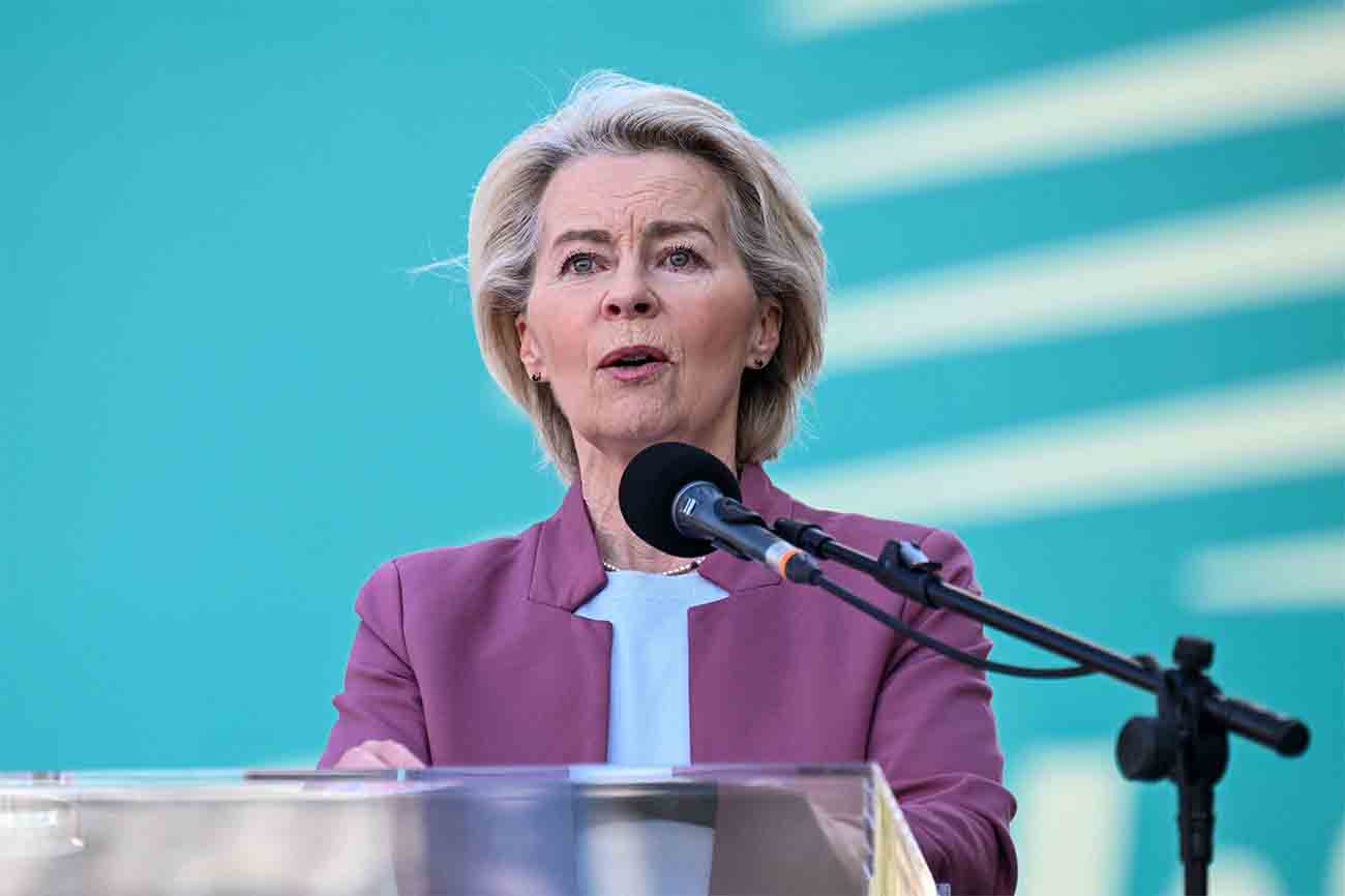 European Commission President Ursula von der Leyen