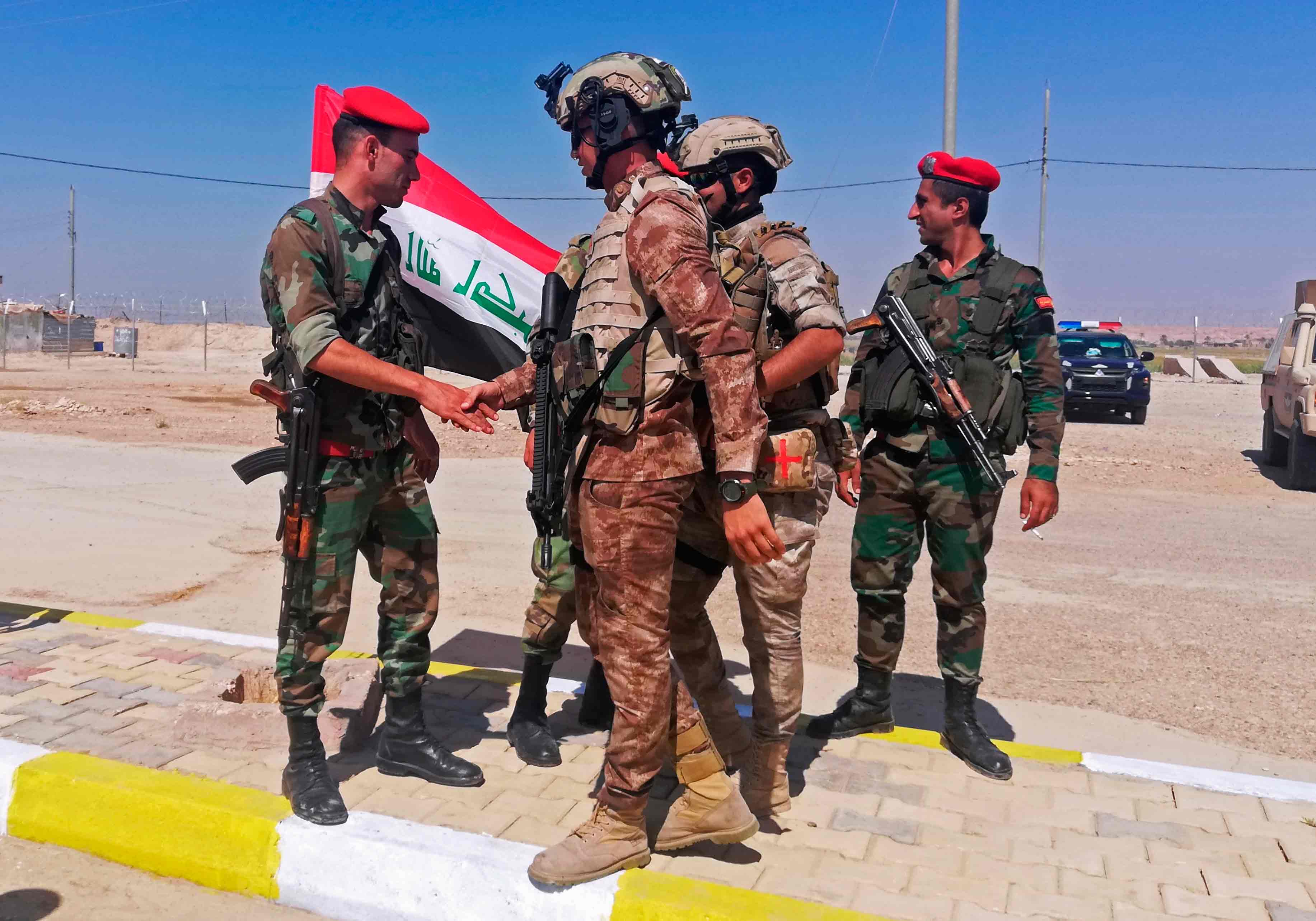  المنفذ الوحيد الواقع تحت سيطرة نظام الأسد والسلطات الفدرالية العراقية