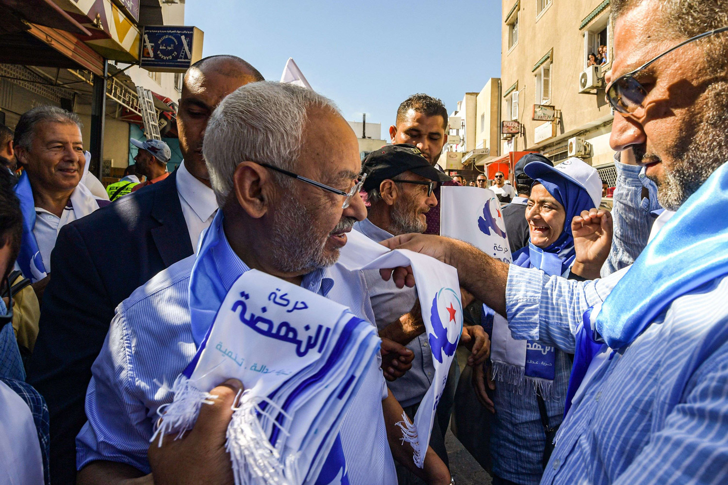 الغنوشي يرمي بكل ثقله في الحملة الانتخابية التشريعية لتجنب هزيمة ثانية ستشتت النهضة أكثر