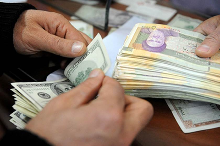 صرف الريال الإيراني بالدولار