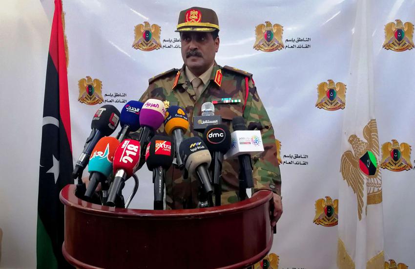 الجيش الليبي متمسك بطرد القوات التركية من ليبيا