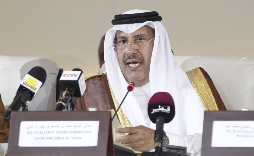 حمد بن جاسم يحث على طاعة ولي الأمر والاحتكام إلى لجنة تظلم أمر أمير قطر بتشكيلها
